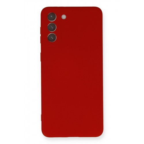Newface Samsung Galaxy S21 Plus Kılıf Nano içi Kadife Silikon - Kırmızı Newface Samsung Galaxy S21 Plus Kılıf Nano içi Kadife Silikon - Kırmızı