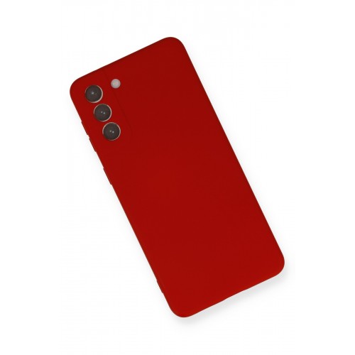 Newface Samsung Galaxy S21 Plus Kılıf Nano içi Kadife Silikon - Kırmızı Newface Samsung Galaxy S21 Plus Kılıf Nano içi Kadife Silikon - Kırmızı
