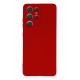 Newface Samsung Galaxy S21 Ultra Kılıf Nano içi Kadife Silikon - Kırmızı Newface Samsung Galaxy S21 Ultra Kılıf Nano içi Kadife Silikon - Kırmızı