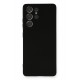 Newface Samsung Galaxy S21 Ultra Kılıf Nano içi Kadife Silikon - Siyah Newface Samsung Galaxy S21 Ultra Kılıf Nano içi Kadife Silikon - Siyah
