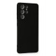 Newface Samsung Galaxy S21 Ultra Kılıf Nano içi Kadife Silikon - Siyah Newface Samsung Galaxy S21 Ultra Kılıf Nano içi Kadife Silikon - Siyah