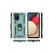 Newface Samsung Galaxy A02S Kılıf Sofya Yüzüklü Silikon Kapak - Yeşil Newface Samsung Galaxy A02S Kılıf Sofya Yüzüklü Silikon Kapak - Yeşil