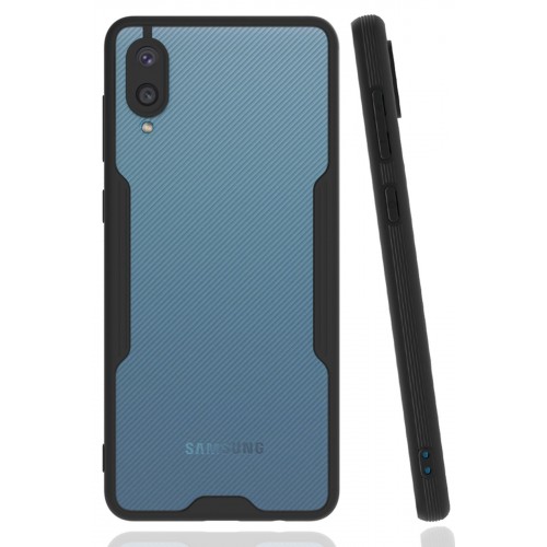 Newface Samsung Galaxy A02 Kılıf Platin Silikon - Siyah Newface Samsung Galaxy A02 Kılıf Platin Silikon - Siyah