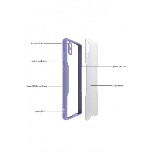 Newface Samsung Galaxy A02 Kılıf Platin Silikon - Sarı Newface Samsung Galaxy A02 Kılıf Platin Silikon - Sarı
