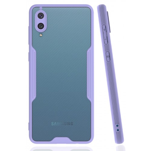 Newface Samsung Galaxy A02 Kılıf Platin Silikon - Lila Newface Samsung Galaxy A02 Kılıf Platin Silikon - Lila