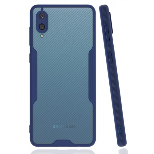 Newface Samsung Galaxy A02 Kılıf Platin Silikon - Lacivert Newface Samsung Galaxy A02 Kılıf Platin Silikon - Lacivert