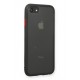 Newface iPhone 7 Kılıf Montreal Silikon Kapak - Siyah Newface iPhone 7 Kılıf Montreal Silikon Kapak - Siyah