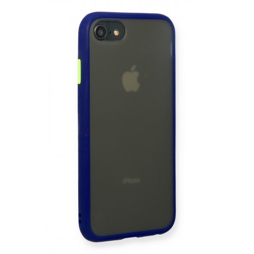 Newface iPhone 7 Kılıf Montreal Silikon Kapak - Lacivert Newface iPhone 7 Kılıf Montreal Silikon Kapak - Lacivert