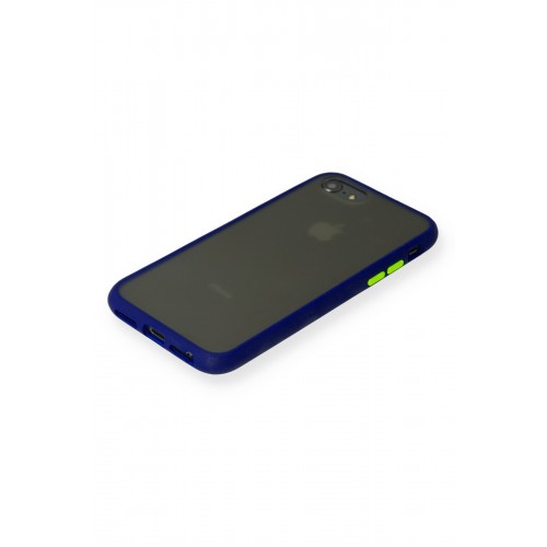 Newface iPhone 7 Kılıf Montreal Silikon Kapak - Lacivert Newface iPhone 7 Kılıf Montreal Silikon Kapak - Lacivert