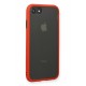 Newface iPhone 8 Kılıf Montreal Silikon Kapak - Kırmızı Newface iPhone 8 Kılıf Montreal Silikon Kapak - Kırmızı