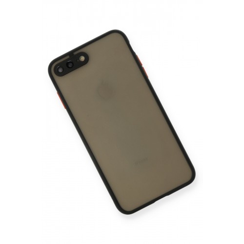 Newface iPhone 7 Plus Kılıf Montreal Silikon Kapak - Siyah Newface iPhone 7 Plus Kılıf Montreal Silikon Kapak - Siyah