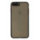 Newface iPhone 8 Plus Kılıf Montreal Silikon Kapak - Siyah Newface iPhone 8 Plus Kılıf Montreal Silikon Kapak - Siyah