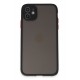 Newface iPhone 11 Kılıf Montreal Silikon Kapak - Siyah Newface iPhone 11 Kılıf Montreal Silikon Kapak - Siyah