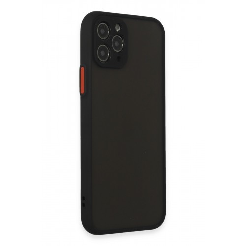 Newface iPhone 11 Pro Kılıf Montreal Silikon Kapak - Siyah Newface iPhone 11 Pro Kılıf Montreal Silikon Kapak - Siyah