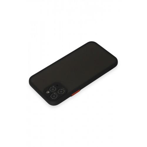 Newface iPhone 11 Pro Kılıf Montreal Silikon Kapak - Siyah Newface iPhone 11 Pro Kılıf Montreal Silikon Kapak - Siyah