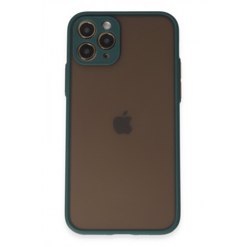 Newface iPhone 11 Pro Kılıf Montreal Silikon Kapak - Yeşil Newface iPhone 11 Pro Kılıf Montreal Silikon Kapak - Yeşil
