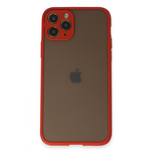 Newface iPhone 11 Pro Kılıf Montreal Silikon Kapak - Kırmızı Newface iPhone 11 Pro Kılıf Montreal Silikon Kapak - Kırmızı