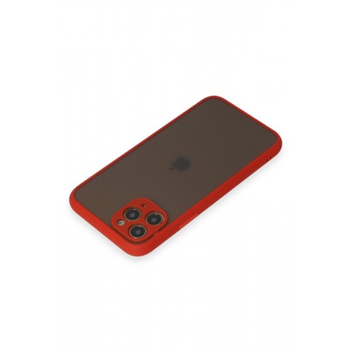 Newface iPhone 11 Pro Kılıf Montreal Silikon Kapak - Kırmızı Newface iPhone 11 Pro Kılıf Montreal Silikon Kapak - Kırmızı
