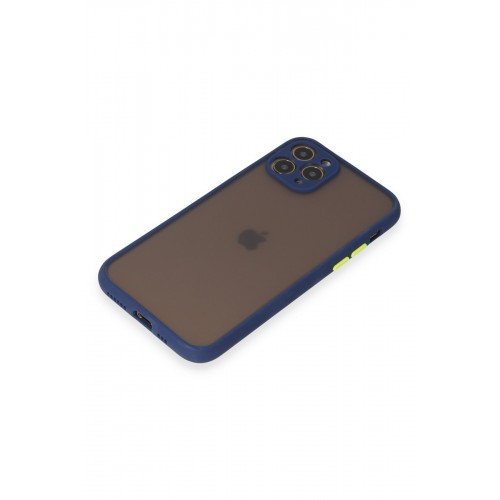 Newface iPhone 11 Pro Kılıf Montreal Silikon Kapak - Lacivert Newface iPhone 11 Pro Kılıf Montreal Silikon Kapak - Lacivert