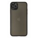 Newface iPhone 11 Pro Max Kılıf Montreal Silikon Kapak - Siyah