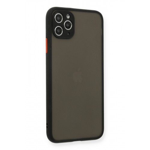 Newface iPhone 11 Pro Max Kılıf Montreal Silikon Kapak - Siyah Newface iPhone 11 Pro Max Kılıf Montreal Silikon Kapak - Siyah