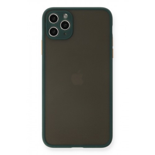 Newface iPhone 11 Pro Max Kılıf Montreal Silikon Kapak - Yeşil Newface iPhone 11 Pro Max Kılıf Montreal Silikon Kapak - Yeşil