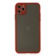 Newface iPhone 11 Pro Max Kılıf Montreal Silikon Kapak - Kırmızı Newface iPhone 11 Pro Max Kılıf Montreal Silikon Kapak - Kırmızı