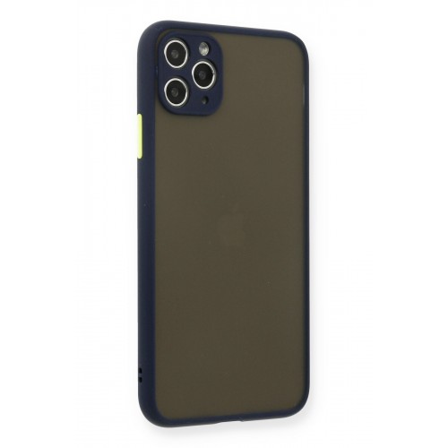 Newface iPhone 11 Pro Max Kılıf Montreal Silikon Kapak - Lacivert Newface iPhone 11 Pro Max Kılıf Montreal Silikon Kapak - Lacivert
