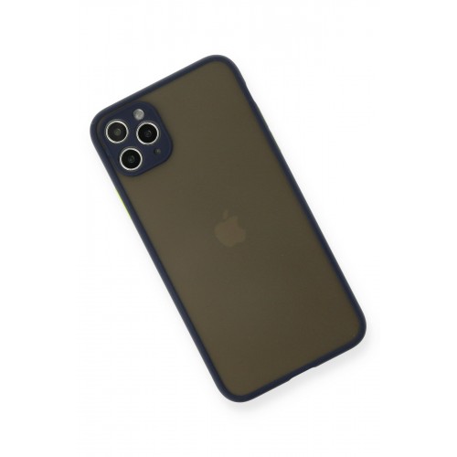 Newface iPhone 11 Pro Max Kılıf Montreal Silikon Kapak - Lacivert Newface iPhone 11 Pro Max Kılıf Montreal Silikon Kapak - Lacivert
