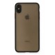 Newface iPhone X Kılıf Montreal Silikon Kapak - Siyah Newface iPhone X Kılıf Montreal Silikon Kapak - Siyah