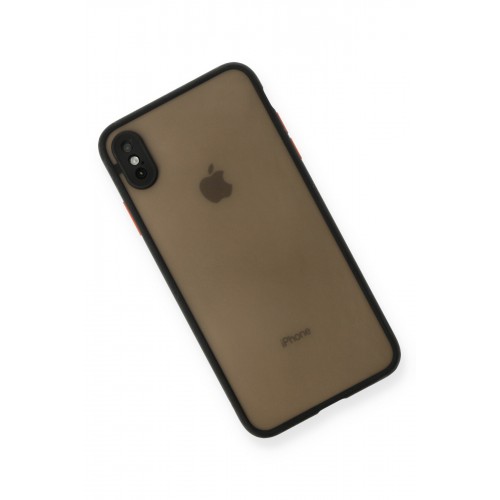 Newface iPhone X Kılıf Montreal Silikon Kapak - Siyah Newface iPhone X Kılıf Montreal Silikon Kapak - Siyah