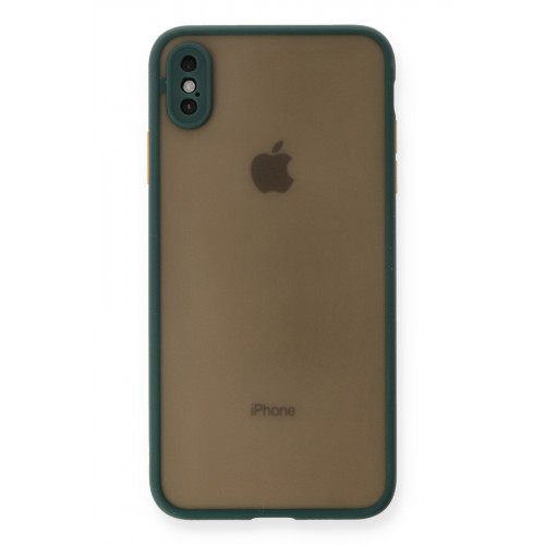 Newface iPhone X Kılıf Montreal Silikon Kapak - Yeşil Newface iPhone X Kılıf Montreal Silikon Kapak - Yeşil