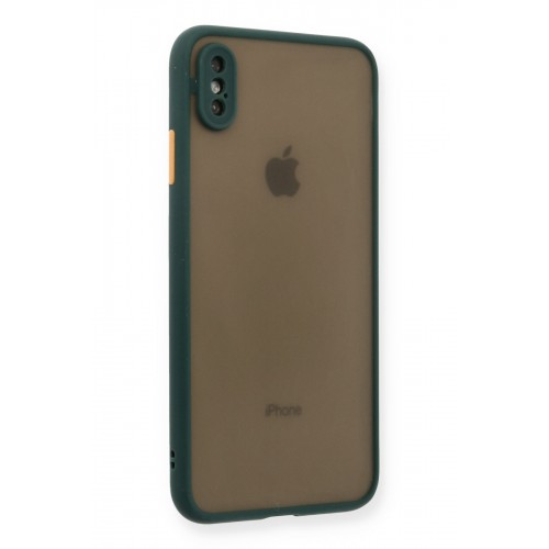 Newface iPhone X Kılıf Montreal Silikon Kapak - Yeşil Newface iPhone X Kılıf Montreal Silikon Kapak - Yeşil