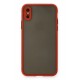 Newface iPhone X Kılıf Montreal Silikon Kapak - Kırmızı Newface iPhone X Kılıf Montreal Silikon Kapak - Kırmızı