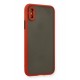 Newface iPhone X Kılıf Montreal Silikon Kapak - Kırmızı Newface iPhone X Kılıf Montreal Silikon Kapak - Kırmızı
