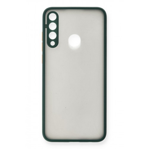 Newface Huawei Y6P Kılıf Montreal Silikon Kapak - Yeşil Newface Huawei Y6P Kılıf Montreal Silikon Kapak - Yeşil