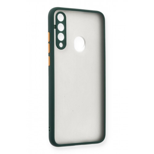 Newface Huawei Y6P Kılıf Montreal Silikon Kapak - Yeşil Newface Huawei Y6P Kılıf Montreal Silikon Kapak - Yeşil