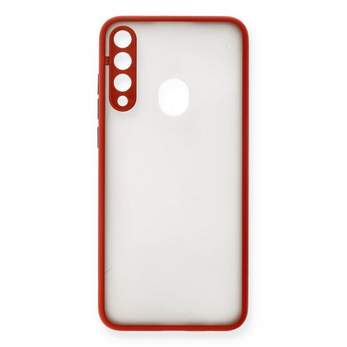 Newface Huawei Y6P Kılıf Montreal Silikon Kapak - Kırmızı Newface Huawei Y6P Kılıf Montreal Silikon Kapak - Kırmızı