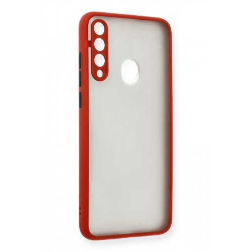 Newface Huawei Y6P Kılıf Montreal Silikon Kapak - Kırmızı Newface Huawei Y6P Kılıf Montreal Silikon Kapak - Kırmızı