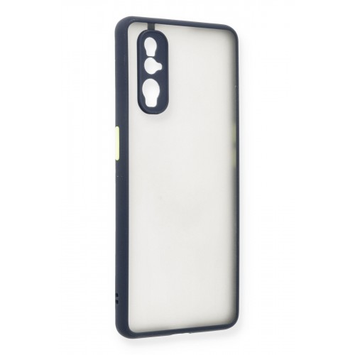 Newface Oppo Find X2 Kılıf Montreal Silikon Kapak - Lacivert Newface Oppo Find X2 Kılıf Montreal Silikon Kapak - Lacivert