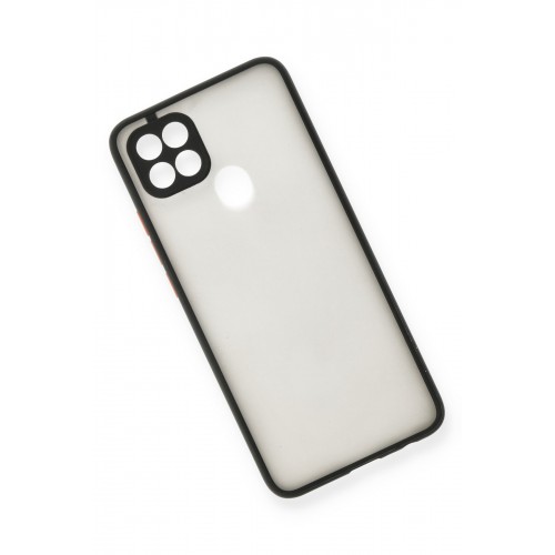 Newface Oppo A15 Kılıf Montreal Silikon Kapak - Siyah Newface Oppo A15 Kılıf Montreal Silikon Kapak - Siyah