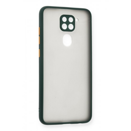 Newface Xiaomi Redmi Note 9 Kılıf Montreal Silikon Kapak - Yeşil Newface Xiaomi Redmi Note 9 Kılıf Montreal Silikon Kapak - Yeşil
