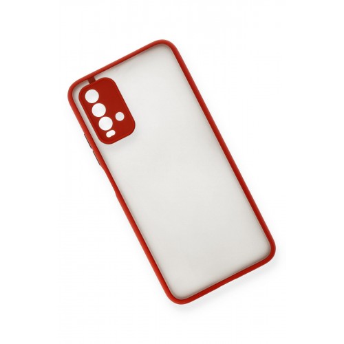 Newface Xiaomi Redmi Note 9 4G Kılıf Montreal Silikon Kapak - Kırmızı Newface Xiaomi Redmi Note 9 4G Kılıf Montreal Silikon Kapak - Kırmızı