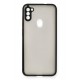 Newface Samsung Galaxy M11 Kılıf Montreal Silikon Kapak - Siyah