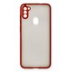 Newface Samsung Galaxy M11 Kılıf Montreal Silikon Kapak - Kırmızı Newface Samsung Galaxy M11 Kılıf Montreal Silikon Kapak - Kırmızı