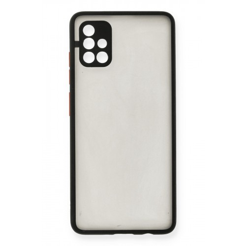 Newface Samsung Galaxy A51 Kılıf Montreal Silikon Kapak - Siyah Newface Samsung Galaxy A51 Kılıf Montreal Silikon Kapak - Siyah