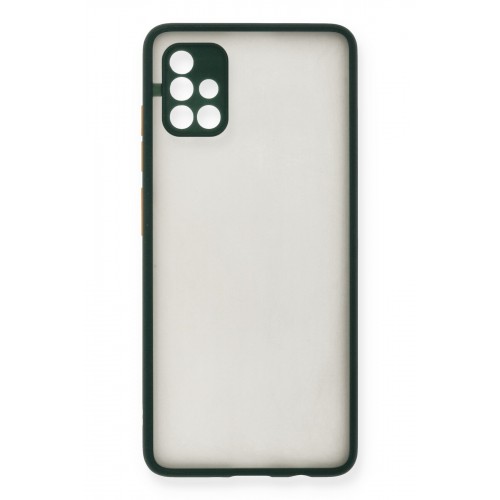Newface Samsung Galaxy A51 Kılıf Montreal Silikon Kapak - Yeşil Newface Samsung Galaxy A51 Kılıf Montreal Silikon Kapak - Yeşil