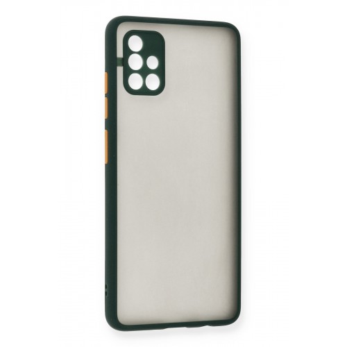 Newface Samsung Galaxy A51 Kılıf Montreal Silikon Kapak - Yeşil Newface Samsung Galaxy A51 Kılıf Montreal Silikon Kapak - Yeşil