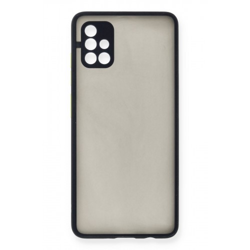 Newface Samsung Galaxy A51 Kılıf Montreal Silikon Kapak - Lacivert Newface Samsung Galaxy A51 Kılıf Montreal Silikon Kapak - Lacivert
