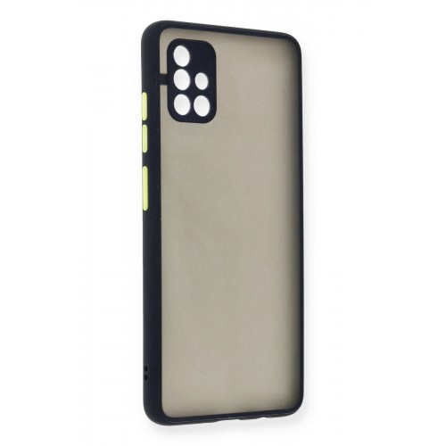 Newface Samsung Galaxy A51 Kılıf Montreal Silikon Kapak - Lacivert Newface Samsung Galaxy A51 Kılıf Montreal Silikon Kapak - Lacivert